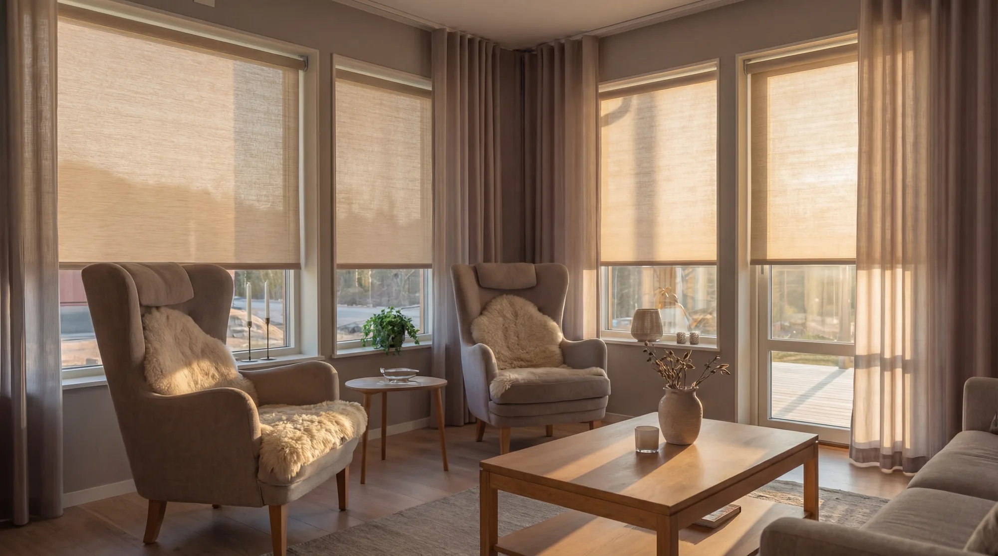 Umbra solskydd med 10 års garanti